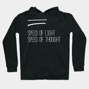 speed of thought Hoodie